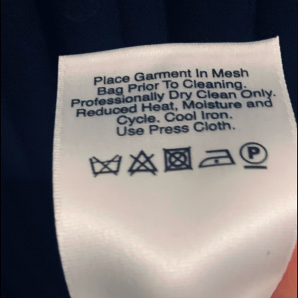 NWTS***DKNY / Navy Blue Grecian Dress / Size M - Picture 7 of 8